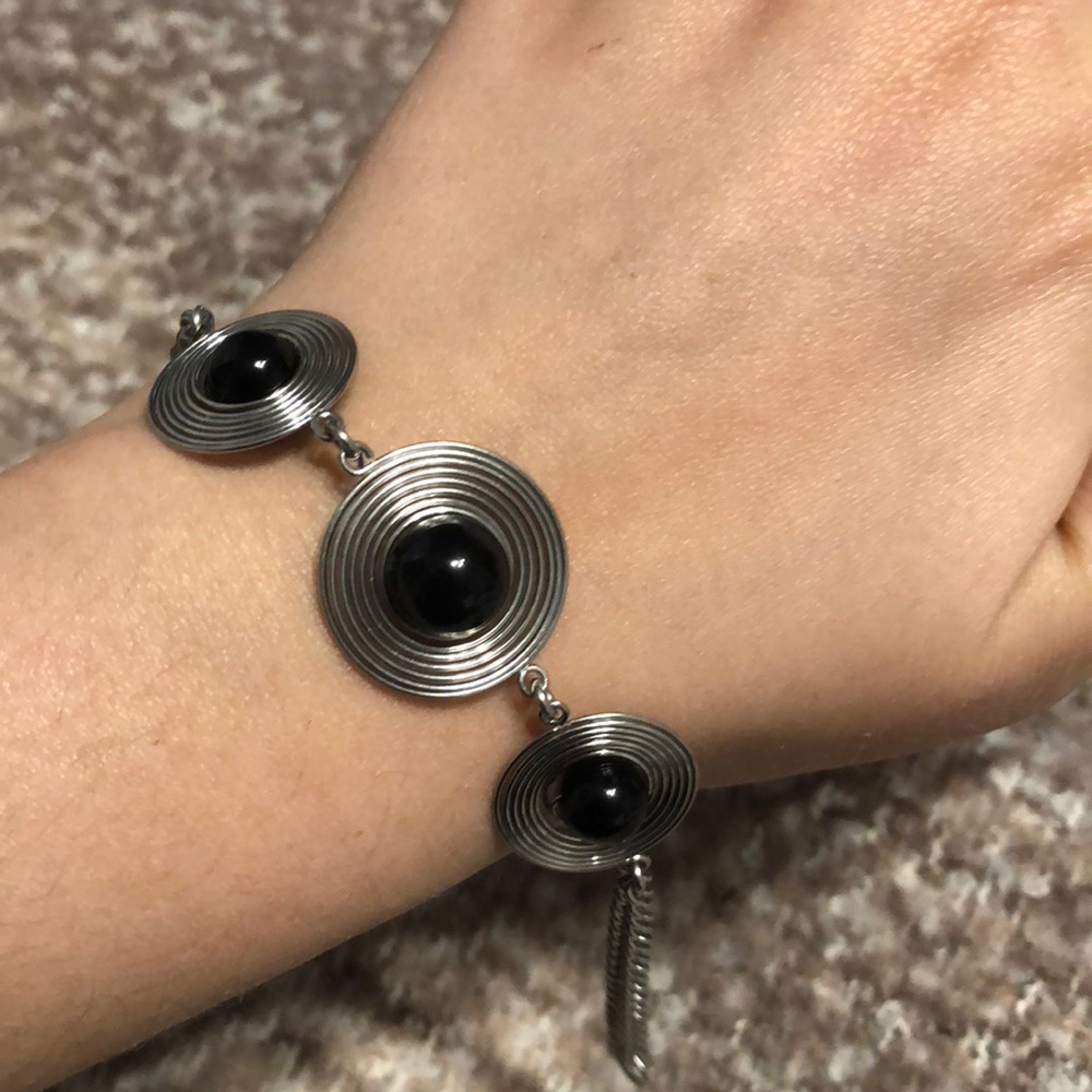Black & Silver bracelet